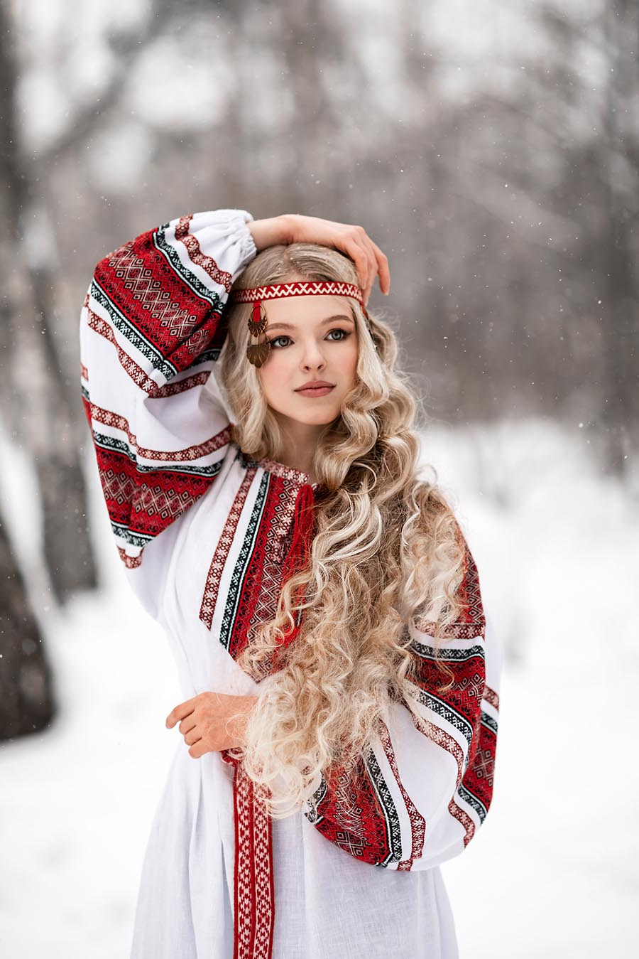 Slavic girls in Linzhou