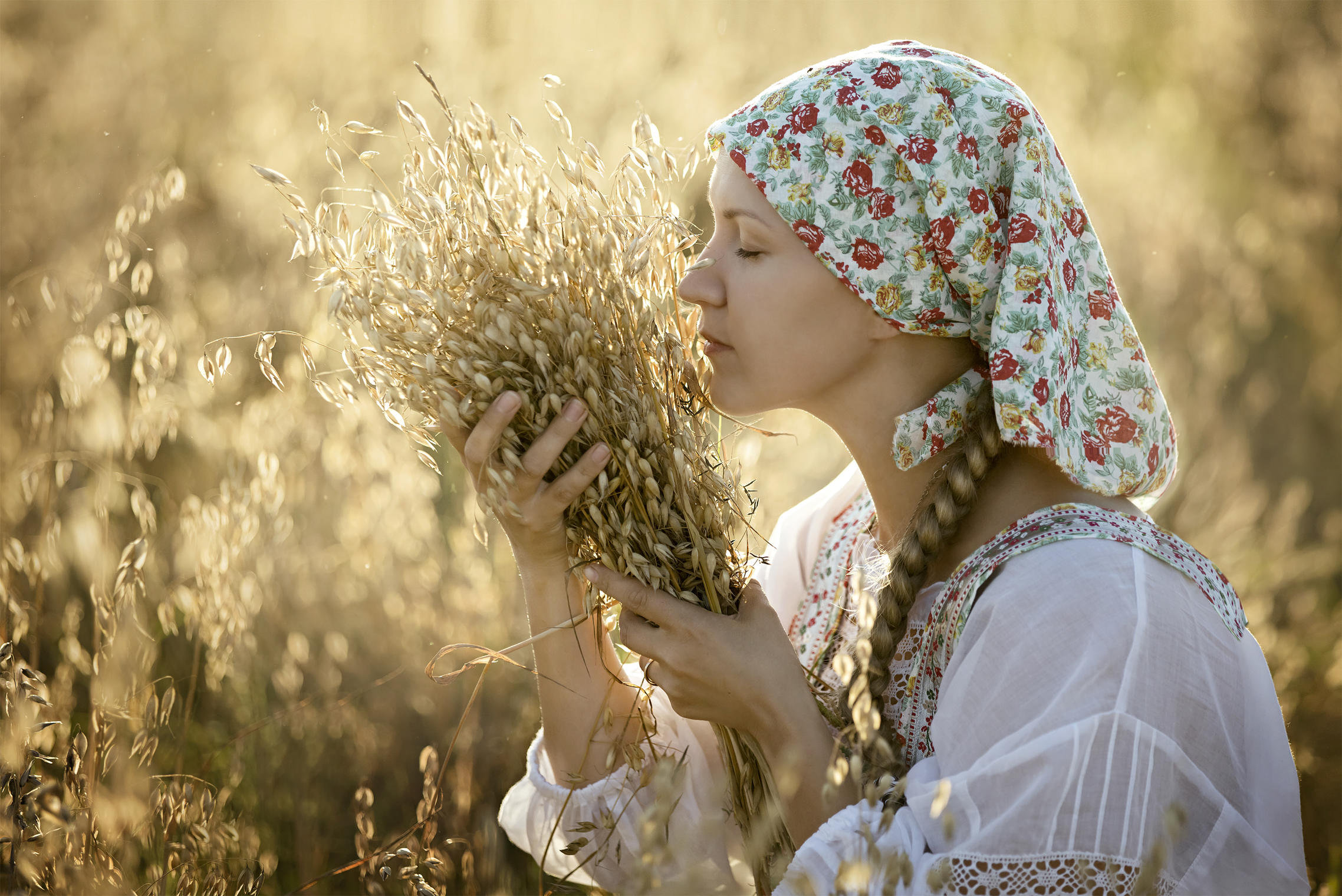 Photo Women in Slavic costumes in Linzhou